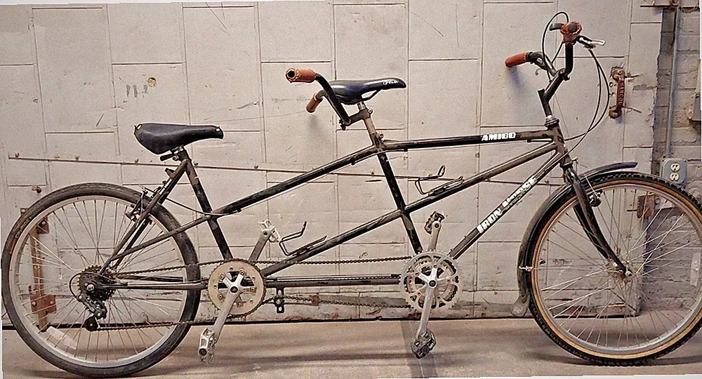 1995 Iron Horse Amigo Tandem MTB Bike Large Steel 6 Speed Rigid Hartail Hybrid!