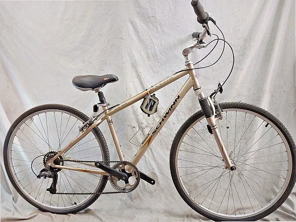 1995 Schwinn Voyageur Sport Comfort Hybrid Bike 17" Medium Suspension 90s Retro!