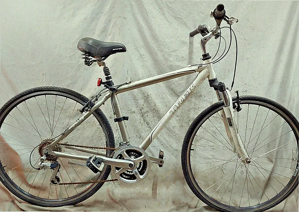 2008 Trek 7200 Comfort Hybrid Bike 18" Large Shimano Triple Java Cafe Commuter ~