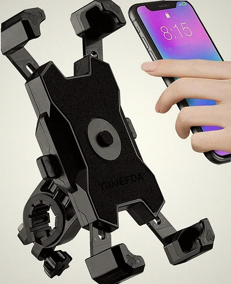 2025 Upgraded Bike Phone Mount, Easy Install and Quick Release Bicycle - Motorcy