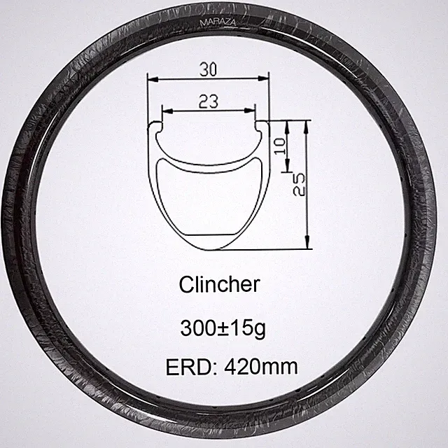 20inch 451 BMX Bicycle Clincher Carbon Rim 3K/UD/12K/Marble 16-36 Holes V Brake
