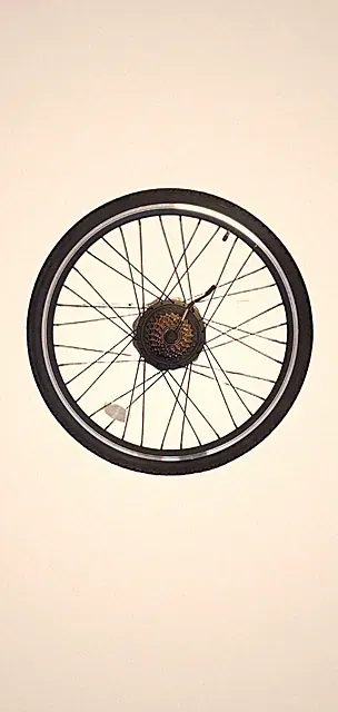26" 36v 350w Electric Bike Rear Wheel Motor 9-Pin Rim E-Bike Kenda Tire 90% Trd
