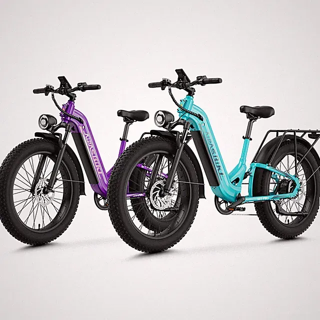 26in Electric Bike for Adult 1800W 36MPH 85 Miles 7 Speed City Commuting E-bike