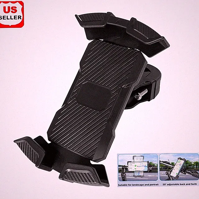 360° Ebike Motorcycle Bike Bicycle Scooter GPS Cell Phone Holder Handlebar Mount