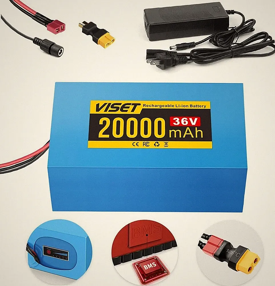 36V 20Ah Lithium ebike Battery for 200W-800W ebike Bicycle Electric Scooter 30A