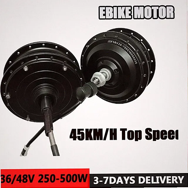 36V 48V 250/350/500W Mountain Road E-bicycle Front Rear Brushless Gear Hub Motor