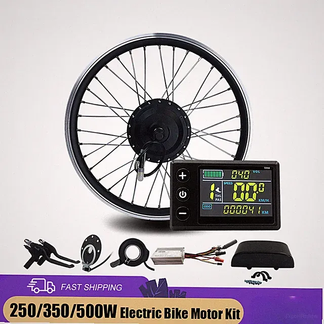 36V 48V 250W 350W 500W Electric Bicycle Conversion Kit Front Hub Wheel Motor