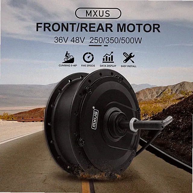 36V 48V 250W 350W 500W Electric Bike Front/Rear Wheel Hub Motor Conversion Kit