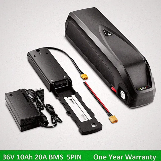 36V Hailong Lithium Ebike Battery 36V 10Ah Electric Bike Battery For 200-750W