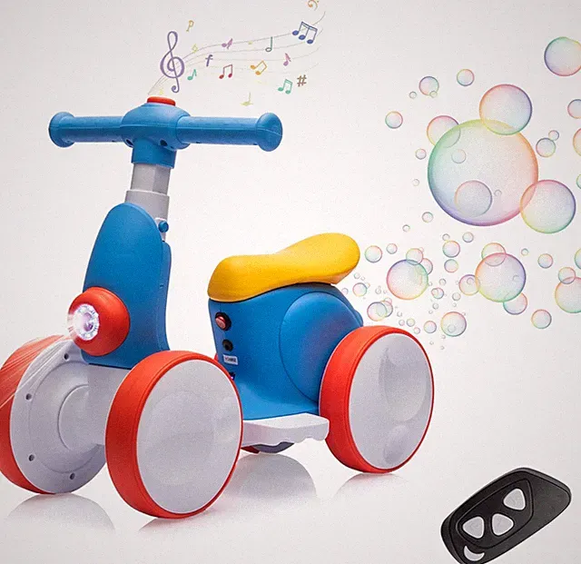 6V Electric Baby Balance Bike for 1 Year Old Boys Girls Ride on Toys 12-36 Month