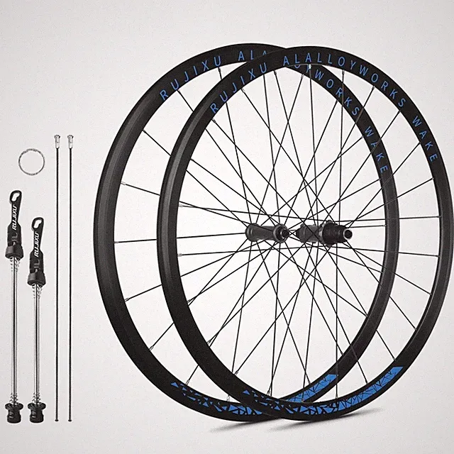 700c 36T Ratchet Hubs Road Bicycle Wheelset 30mm Height V/Disc Brake Wheels 24H