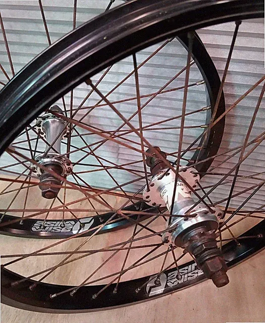 Dave Mirra Mirraco BMX 20” VISE MID OLD school 36 Spoke Rims 3/8 Front-14mm Rear