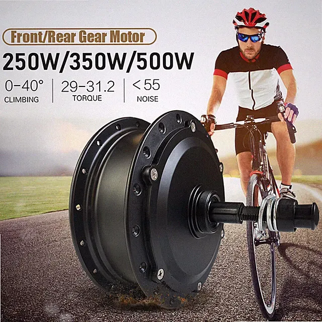 E-bicycle Front Rear Hub Motor Wheel Conversion Kit 36V/48V 250W 350W 500W
