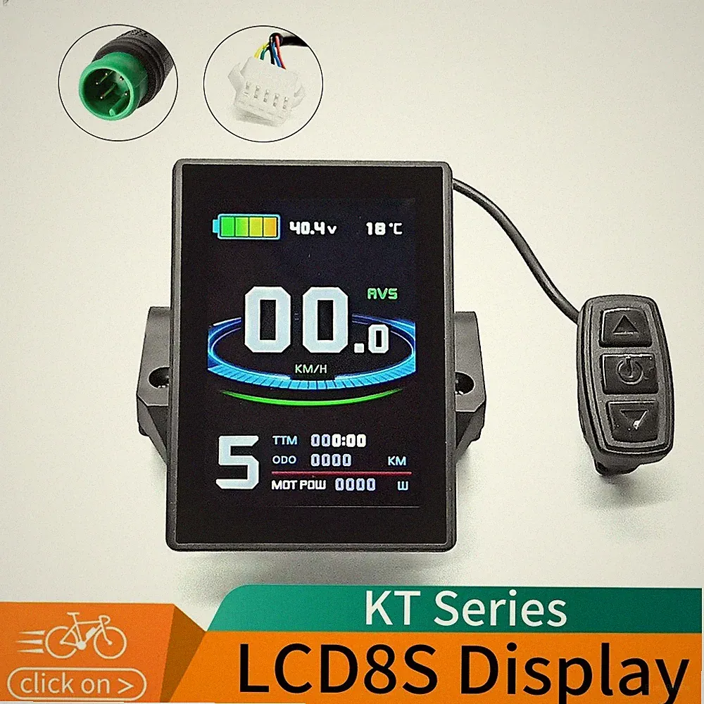 Electric Bicycle 24V/36V/48V Color Display for E-bike Conversion Kit Accessories