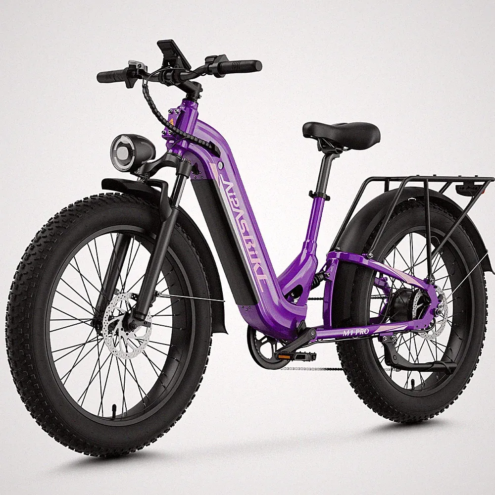 Electric Bicycle For Adults 26" Fat Tire 1800W 48V Motor 17.5Ah 36MPH E-Bike