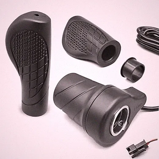 Electric Bicycle Left Handle 76X Half Twist Throttle 24V 36V 48V 60V 72V SM