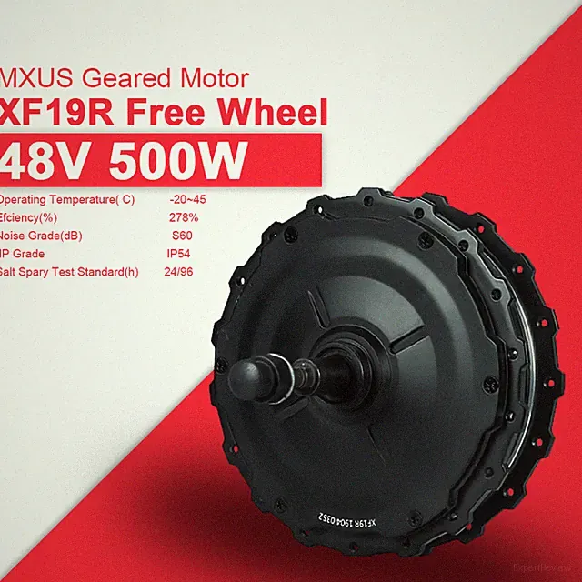 Electric Bicycle Wheel Hub Motor 48V Motor 36V 500W Brushless Geared Rear Motor