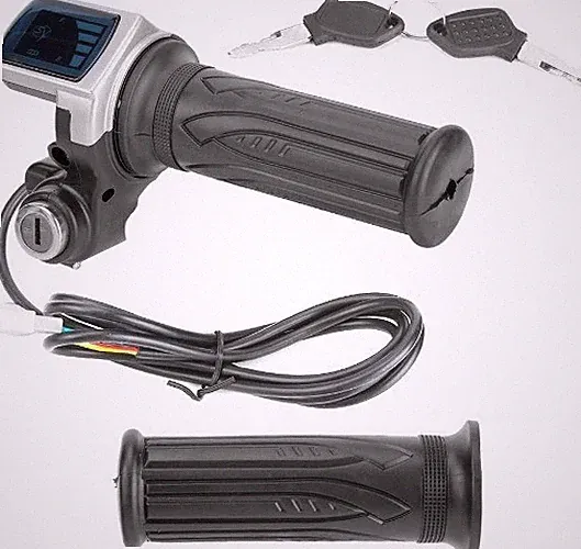 Electric Bike Throttle, Throttle Grip, Motorcycle Throttle Lock, Half Twist Thro
