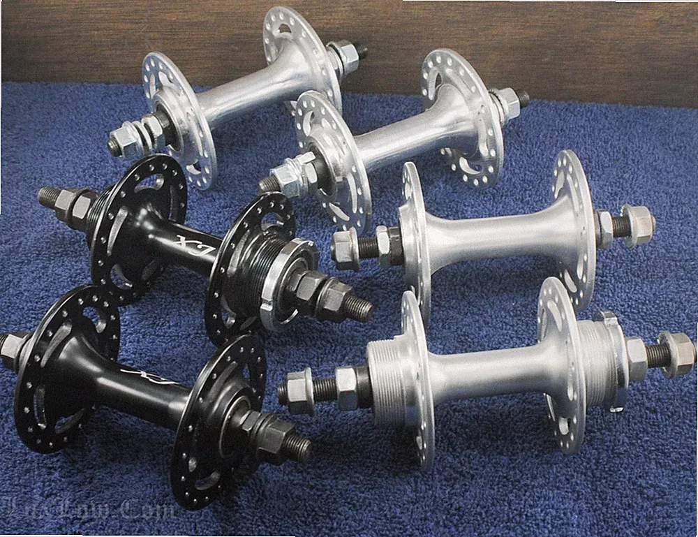High Flange Track Bike 36h HUBS Fixed Gear Flip Flop Freewheel Fixie Bicycle NOS