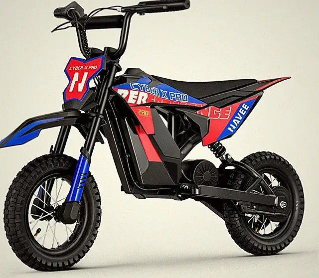 NAVEE Cyber X Pro Kids Electric Dirt Bike 36V 350W 15.5MPH 9 Mile Range