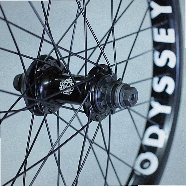 ODYSSEY BMX BIG BOYD FRONT OR ANTIGRAM v2 CASSETTE BICYCLE WHEEL BLACK