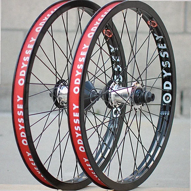 ODYSSEY BMX BIKE VANDERO FRONT OR CLUTCH v2 FREECOASTER BICYCLE WHEEL POLISHED