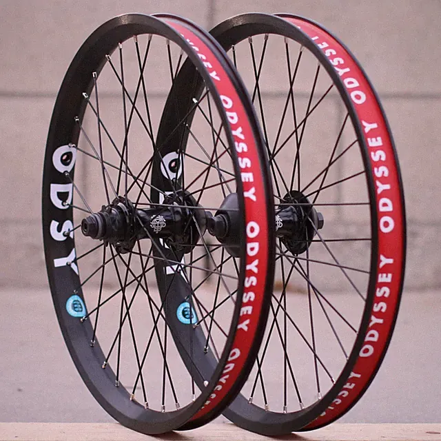 ODYSSEY BMX C5 FRONT OR ANTIGRAM v2 CASSETTE BICYCLE WHEEL BLACK LITEHOUSE