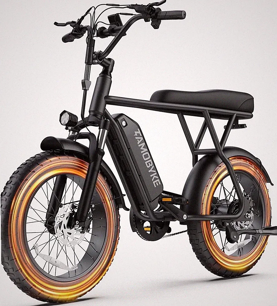 Tamobyke 500W 20mph 36V/13Ah 20" Fat Tire Commuting Electric Bike for Audlts