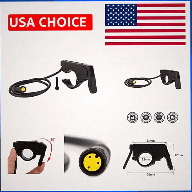 Thumb Throttle Only for BAFANG Motor Kit - Finger Speed Accelerator Compatibl...